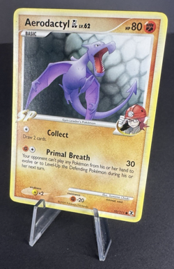 Aerodactyl GL LV.62 55/111 Regular - 2009 Rising Rivals - Pokemon TCG - LP - Image 3