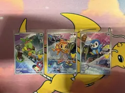 Pokemon 2026 First Partner Illustration Collection Series 1 Promos Set 40-42 - Image 1