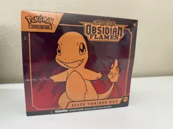 Pokemon TCG Scarlet & Violet Obsidian Flames Elite Trainer Box ETB Sealed - Image 1