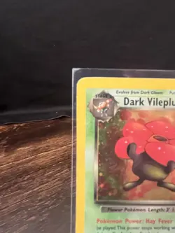 Pokemon Dark Vileplume Team Rocket Holo Rare Unlimited 13/82 2000 60 HP English - Image 3