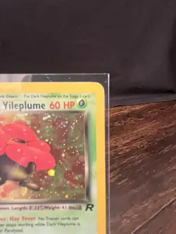 Pokemon Dark Vileplume Team Rocket Holo Rare Unlimited 13/82 2000 60 HP English - Image 4