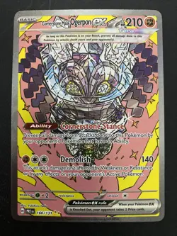 Pokemon TCG Cornerstone Mask Ogerpon ex - 160/131 - SV: Prismatic Evolutions - Image 1