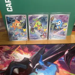 Pokemon 2026 First Partner Illustration Collection Series 1 Promos Set 40-42 #ML - Image 1