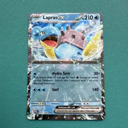 Pokemon TCG Lapras Ex 22/88 Perfect Order Nm - Image 1