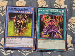 Dark Master - Zorc + Contract with the Dark Master Set Yugioh - Lightly Played - Image 1