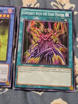 Dark Master - Zorc + Contract with the Dark Master Set Yugioh - Lightly Played - Image 3