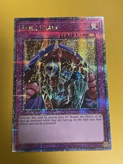 Yugioh Skill Drain RA02-EN077 Quarter Century Secret Rare 1st Ed Pack Fresh - Image 1