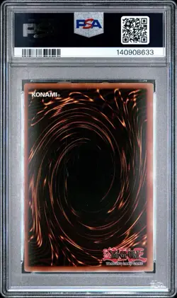 2002 Yu-Gi-Oh! Dark Magician BPT Limited Edition Secret Rare PSA 8 - Image 2