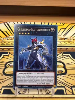 Yugioh Ubelschar-Exzitonenritter CRBR-DE048 Rare - Image 1