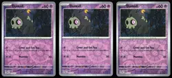 3x Duskull 035/131 Reverse Holo Prismatic Evolutions Near Mint Pokemon TCG - Image 1