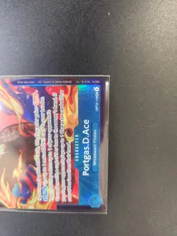 One Piece Card Game OP13-119 Portgas.D.Ace Store Treasure Cup SEC Winner Sealed - Image 3