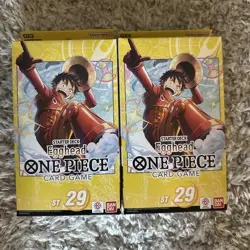 Lot Of 2 Box One Piece Egghead ENGLISH Starter Deck ST-29 SEALED NEW Ships Now - Image 3