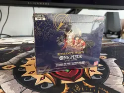 ONE PIECE ROMANCE DAWN OP-01 SEALED BOOSTER BOX WHITE BOTTOM - Image 1