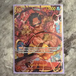 Gol.D.Roger - OP09-118 - English - One Piece TCG Gol D. Roger FOIL NM - Image 1