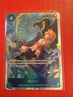 One Piece TCG Marco PRB02-008 SR One Piece the Best Vol. 2 English NM - Image 1
