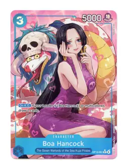Boa Hancock Alt Art OP13-051 R* One Piece Carrying On His Will English NM - Image 1