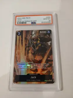 Jack PSA 10 (Parallel) OP08-084 Two Legends Foil - One Piece - Image 1
