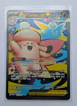 Mega Clefable ex 103/088 Ultra Rare Perfect Order Pokemon Pack Fresh Near Mint - Image 1