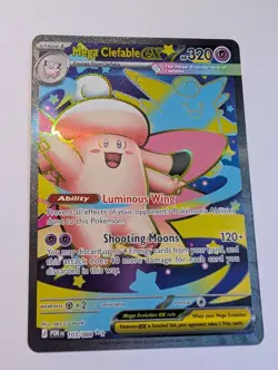 Mega Clefable ex 103/088 Ultra Rare Perfect Order Pokemon Pack Fresh Near Mint - Image 1