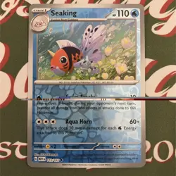 Seaking Uncommon SV: Scarlet & Violet 151 119/165 NM Pack Fresh Single Card - Image 2