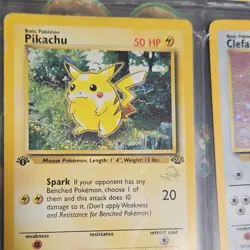 Pokemon Pikachu [W Stamped] 50 HP Promo 60/64 Wotc Promo Stamped Regular Card - Image 1