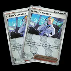 2x Colress's Tenacity 057/064 Reverse Holo Shrouded Fable Near Mint Pokemon TCG - Image 1