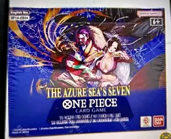 One Piece Card Game The Azure Sea's Seven Booster Box OP14 English SEALED! CHASE - Image 1
