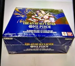 One Piece Card Game The Azure Sea's Seven Booster Box OP14 English SEALED! CHASE - Image 5