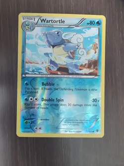 Wartortle Plasma Blast Reverse Holo Card 15/101 LP Condition - Image 1