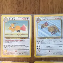 Pokemon 1999 Fossil Set Card Lot 29 Wizards Dodrio Fearow Slowbro Arbok Cloyster - Image 3