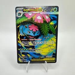 Pokemon Mega Venusaur 155/132 Mega Evolution Ultra Rare IR Holo TCG Card - Image 1