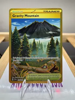 Gravity Mountain 250/191 SV Surging Sparks Hyper Rare Card NM Condition - Image 1