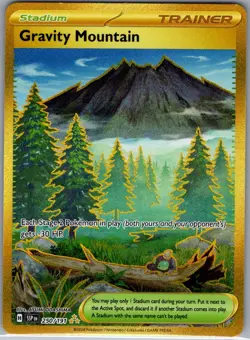 Gravity Mountain 250/191 SV08: Surging Sparks - Pokemon Card - NM - Image 1