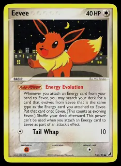 Pokemon Card - Eevee Unseen Forces 55/115 Common - Image 1