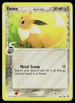 Pokemon Card - Eevee Delta Species 68/113 Common - Image 1