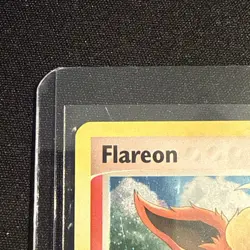 Pokemon TCG 2006 Flareon 2/17 Pop Series Promos, Holo Rare Card NM Swirl - Image 3