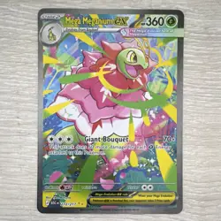 Pokemon Mega Meganium EX 360HP Secret Rare ASC 272/217 70+ Power Ancient Card - Image 1