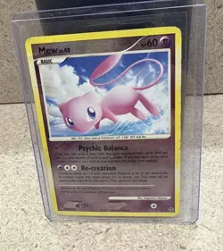 Pokemon TCG Mew 15/132 Secret Wonders Holo Card LP/NM Condition - Image 1