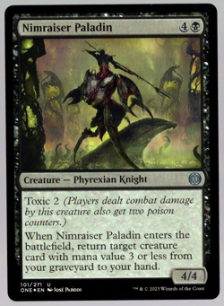 Nimraiser Paladin 101/271 Uncommon Foil All Will Be One MTG Near Mint - Image 1