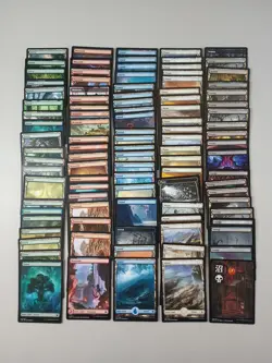 100 FULL ART Basic Lands X20 Each Color! Magic The Gathering Lot Mana MTG - Image 1