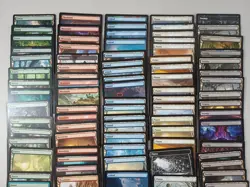 100 FULL ART Basic Lands X20 Each Color! Magic The Gathering Lot Mana MTG - Image 2