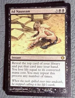 Ad Nauseam Shards Of Alara Magic The Gathering - Image 1