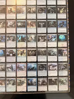 Magic the Gathering Uncut Framed 2017. Curve Wizards Foil Sheet - Image 4