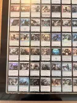 Magic the Gathering Uncut Framed 2017. Curve Wizards Foil Sheet - Image 5