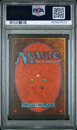 1994 Magic The Gathering MTG Instill Energy Revised PSA 10 Gem Mint Pop 7 - Image 2