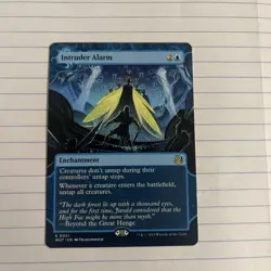 MTG Intruder Alarm (21/103) Wilds of Eldraine Enchanting Tales - Image 1