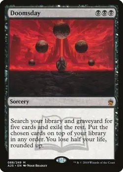 DOOMSDAY MASTERS 25 MTG MAGIC SORCERY MYTHIC - Image 1