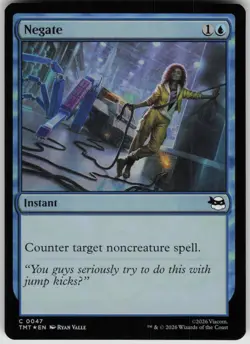 MTG Negate Foil NM Teenage Mutant Ninja Turtles Magic 47 - Image 1