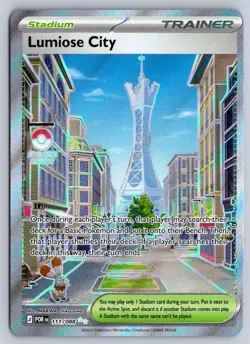 Lumiose City 111/088 Ultra Rare Perfect Order Pokemon Holo Near Mint - Image 1