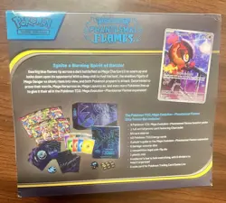 Pokemon Mega Evolution Phantasmal Flames Elite Trainer Box Promo Card Sleeves - Image 3